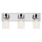 Nuvo Intersection 3-Light Vanity - Polished Nickel with Clear Glass 60/7633 - alternate 4